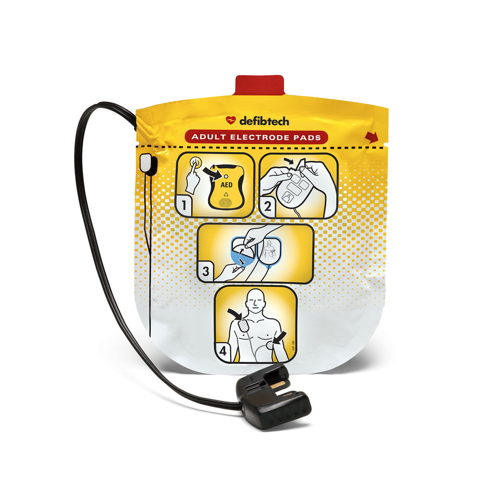 Defibtech Adult Defibrillator Pads image 0