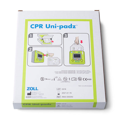 ZOLL® CPR Uni-padz™ Universal (adult/paediatric) Electrodes image 4