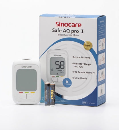 Sinocare Safe AQ Pro I Blood Glucose Meter