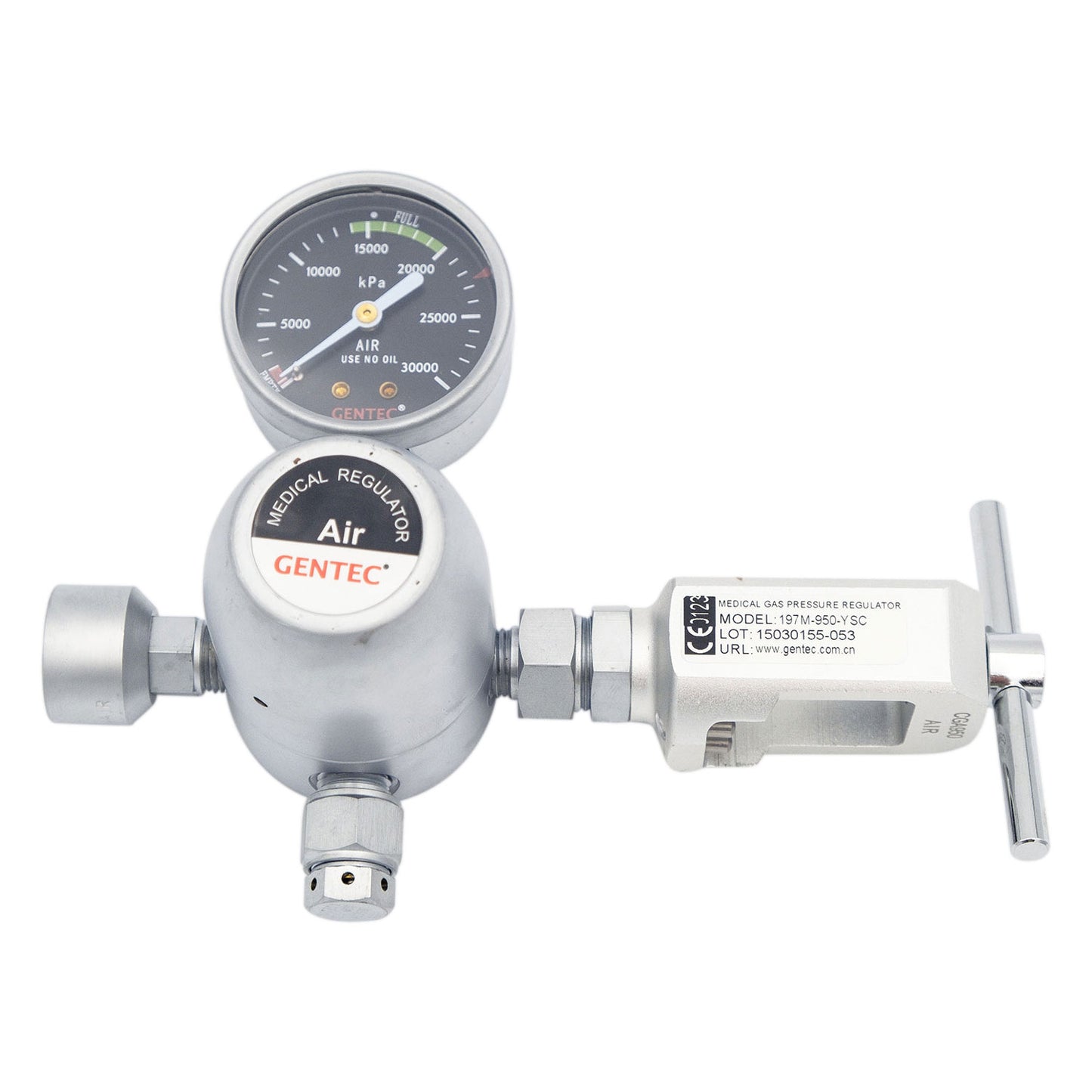 Gentec 197M Medical Gas Regulator image 0