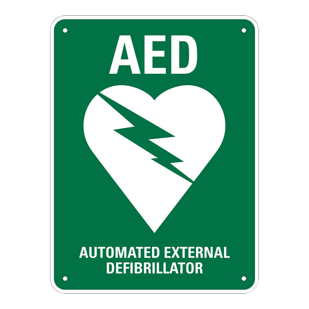 Defibtech AED Flat Wall Sign image 0