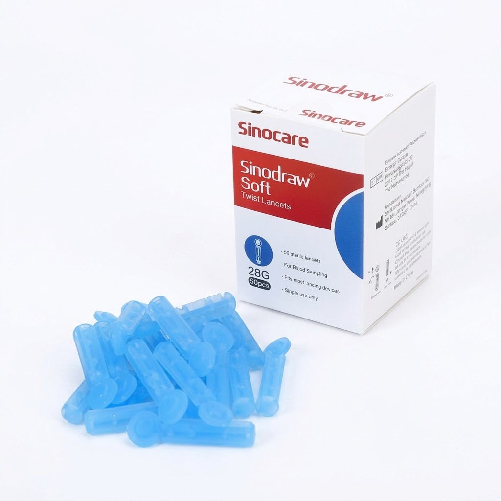 Sinodraw Soft Twist Lancets 28G (50 Pack)