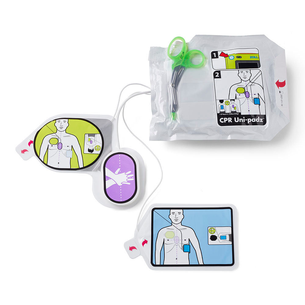 ZOLL® CPR Uni-padz™ Universal (adult/paediatric) Electrodes image 0