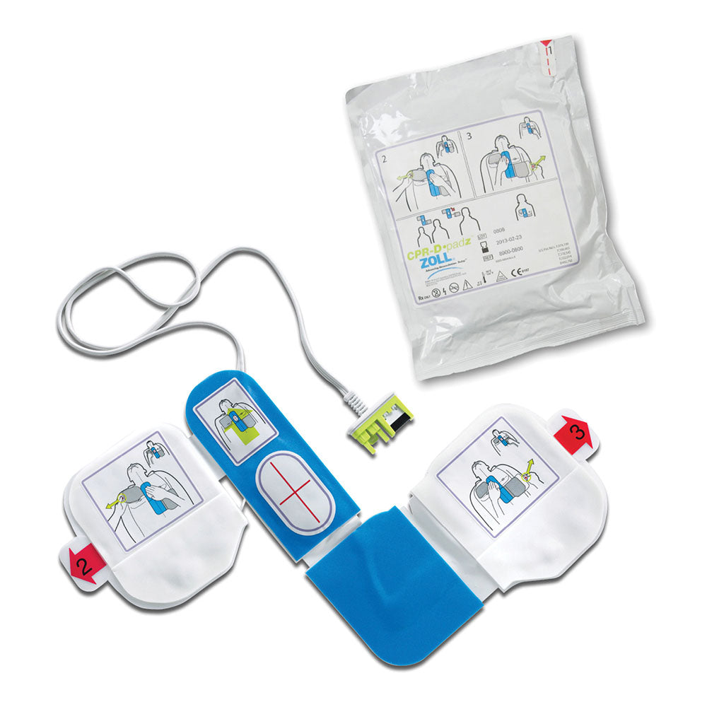 ZOLL® CPR-D-padz® One-Piece Adult Electrode (5 year life)* AED PLUS image 0
