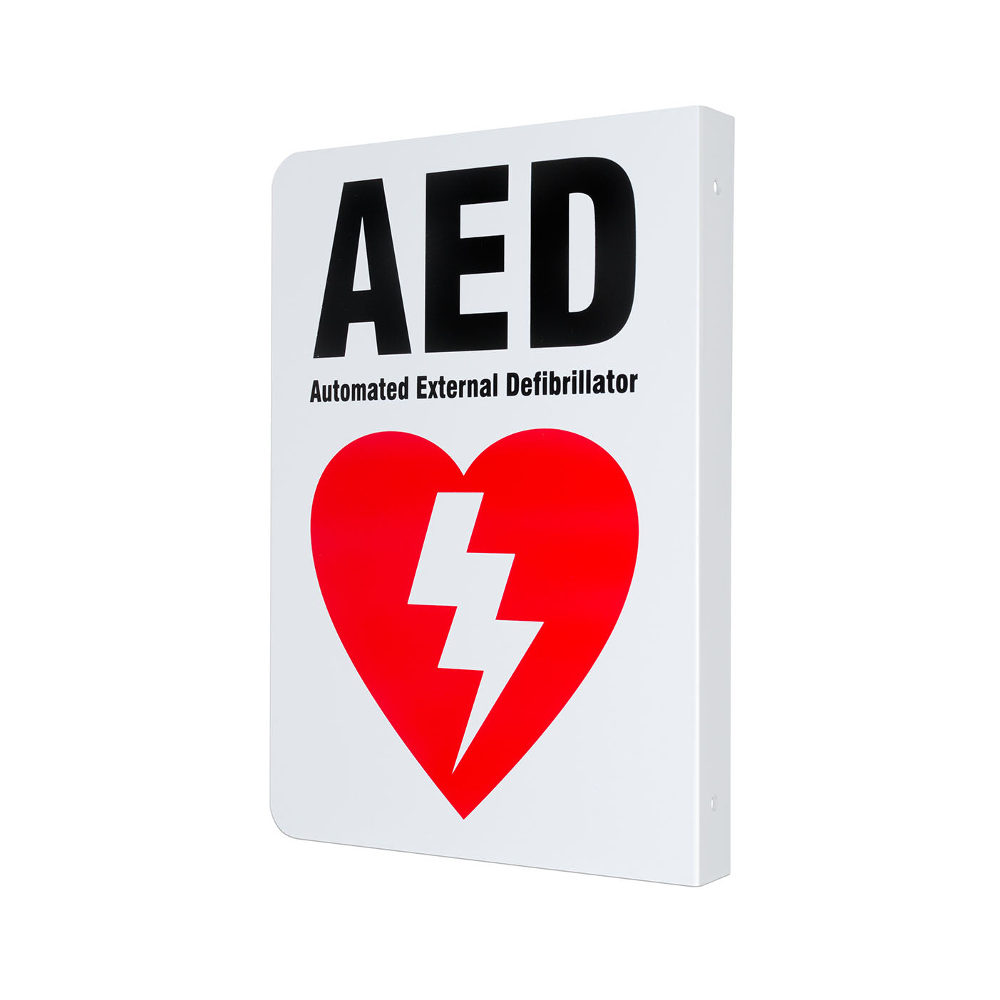 Defibtech 2 Way AED Wall Sign image 0